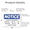 Signmission Hours Of Operation Mon - Fri _ Am - _, 18 in W x Rectangle, Aluminum OS-2PACK-NS-A-1218-L-13541 - alternate 4